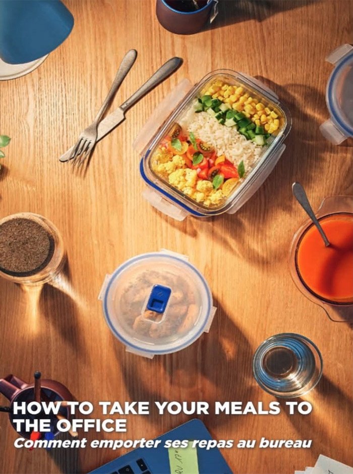 Luminarc glassware display 2