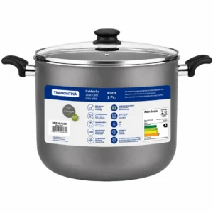 Stock Pot with Glass Lid 28cm 11.8L