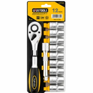 Uyustools 12-Piece 1/2inch Drive Socket Set