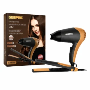 Geepas 2-in-1 Hair Dryer-Straightener 1200W Geepas 2-in-1 Hair Dryer-Straightener 1200W