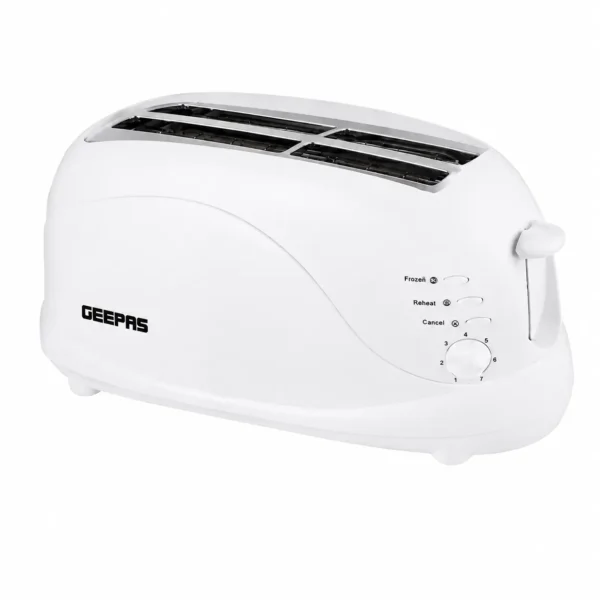 Geepas GBT9895 4-Slice Bread Toaster 1100W