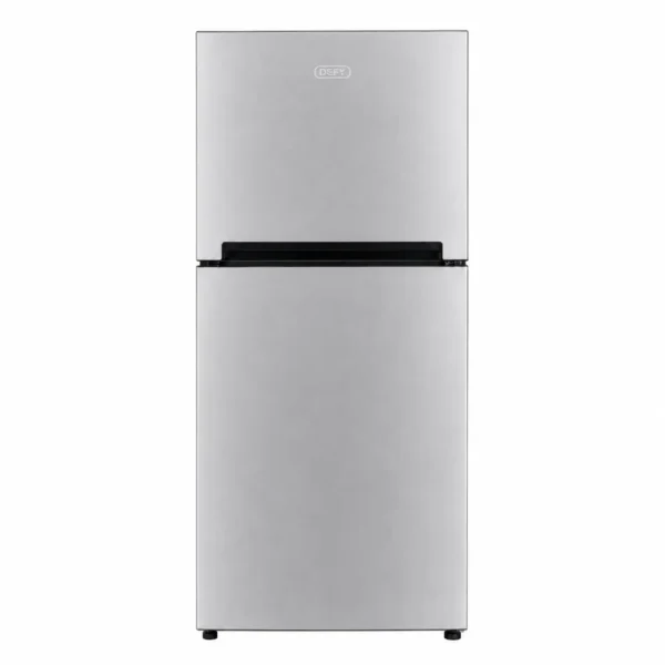Defy DAD239 157L Top Freezer Fridge-Metallic