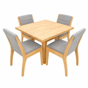 5-Piece Wooden Dining Set