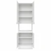 Kitchen Storage Cabinet with Open Shelf details