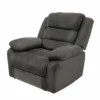 Dark Gray Recliner Chair side