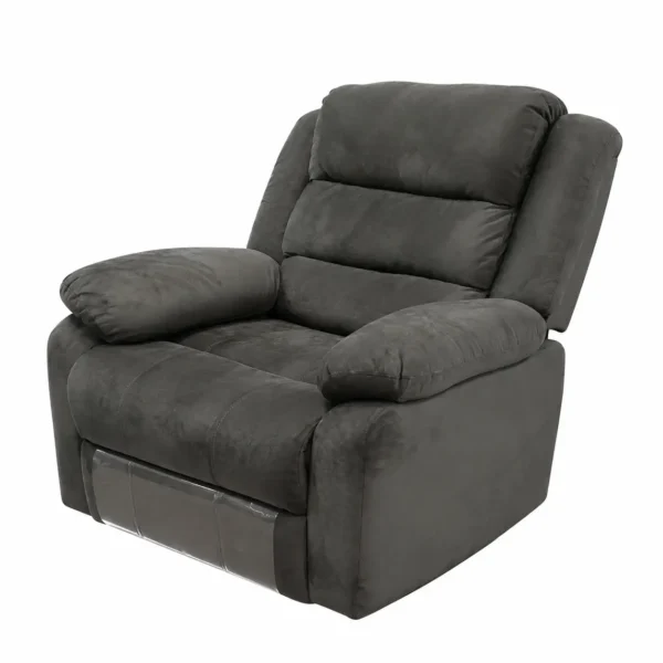 Dark Gray Recliner Chair side