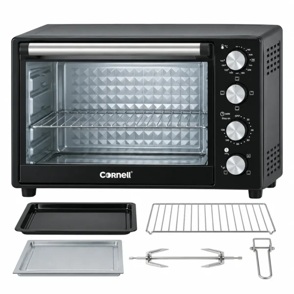 Cornell 40L Electric Oven 1800W-CEO-S401BK Cornell 40L Electric Oven 1800W-CEO-S401BK